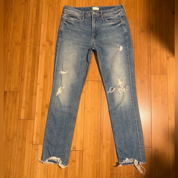 MOTHER The Flirt in Cold Feel Jeans Size 27 - Picture 3 of 16
